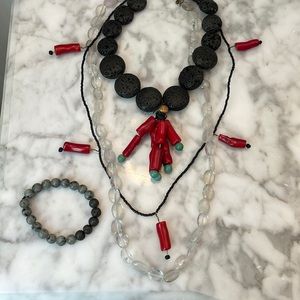 Handmade statement necklace